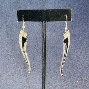 Classy BLING!  Long, dangly, blingy- what more do you need?   Ships FREE